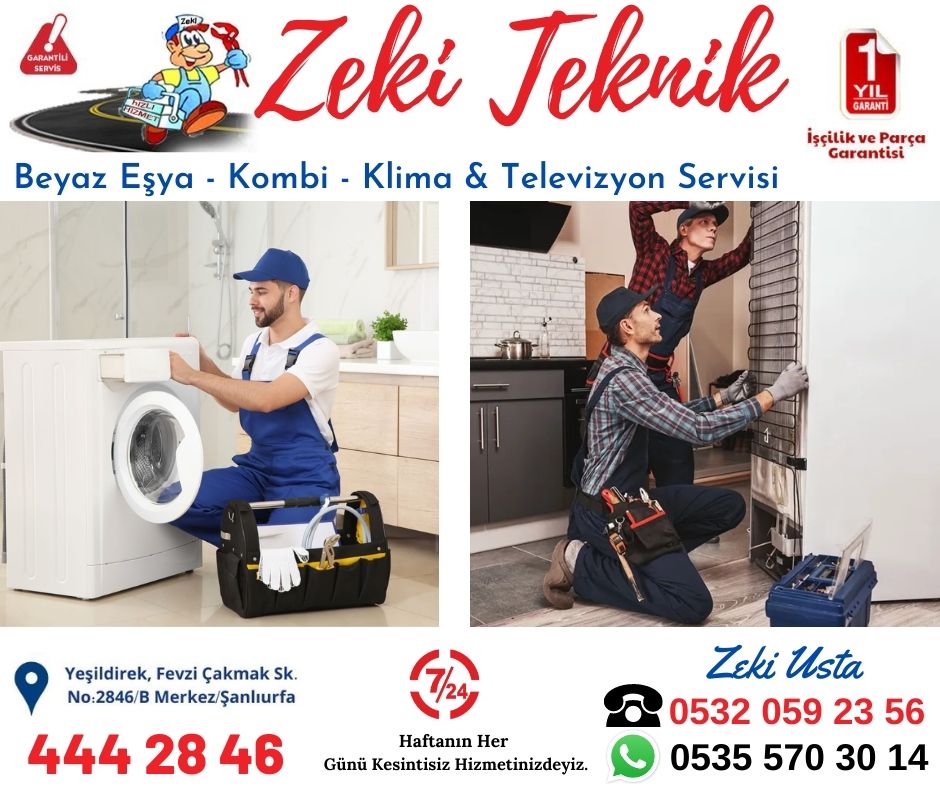Haliliye Çamaşır Makinesi Tamircisi